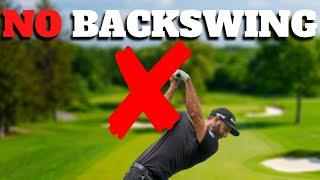 "IMPOSSIBLE CHALLENGE" | playing GOLF with NO BACKSWING