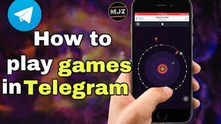 How to play games in Telegram