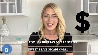 Tax Incentives to Live & Invest in Cape Coral, Florida