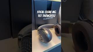 Focal Headphones 1st Thoughts - Focal Clear MG #focal #naim #headphones