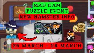 Rollercoin | Mad Ham Puzzle Event and New HAMSTER Info