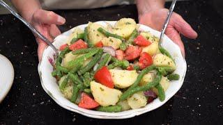 Italian Grandma Makes Potato and String Bean Salad