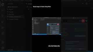 Resize Image In Python Using Pillow #shorts