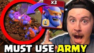 Super Bowler SMASH is SIMPLY the BEST ARMY (Clash of Clans)