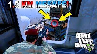 HELİKOPTERDEN 1.5 KM MESAFEYİ VURMAK! - GTA 5 FARUK'UN HAYATI