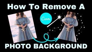 How To Remove A Photo Background In Canva | EASY Step-By-Step Tutorial For Beginners