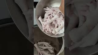 Chicken Feet for snacks #dog #shortsvideo #shortvideo #short #shorts  #realsound #mukbang