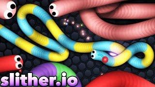 Slither.io / TROLLING SNAKES / FUNNY MOMENTS IN SLITHERIO