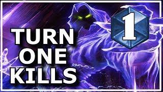 Hearthstone - Best Turn One Kills Ever