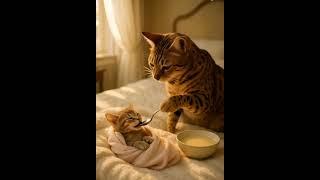 A Mother’s Touch — Ashera Cat's Tender Care