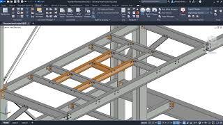 Advance Steel 2023: Create beams from single segment polylines