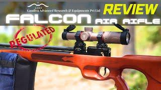 Gare Falcon Air rifle Review | Fully regulated PCP Air rifle | Accuracy Testing | Indian Air Rifles