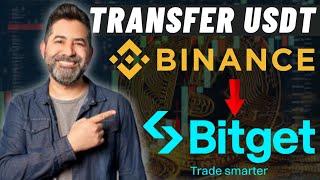 How To Transfer USDT From Binance to Bitget on Mobile App (2024)