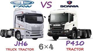 FAW JH6 Prime Mover Vs Scania P410 Prime Mover | Which one is better?