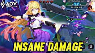 AOV : TEL'ANNAS GAMEPLAY | INSANE DAMAGE - ARENA OF VALOR LIÊNQUÂNMOBILE ROV