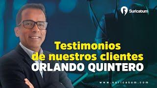 Testimonios de nuestros clientes / Casos de éxito: Orlando Quintero