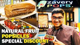 Natural Fruits Organic Popsicles | Special Discount | Zavery Pops | Street Food Karachi