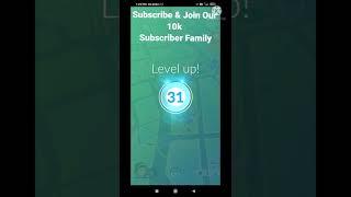 Finally!!! LEVEL 31 UP in Pokémon Go | Ritam Gain | #shorts #prvn3122 #pokemongo #PokemonGoPvP