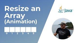 How to resize an Array in Java ? | Animation