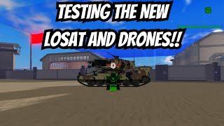 TESTING THE NEW LOSAT AND DRONES IN WAR TYCOON