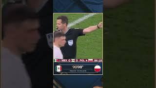 Were Mexico ROBBED of a penalty vs. Poland ?! | #Shorts #ChuckyLozano #WorldCup
