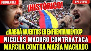 ¡URGENTE! NICOLÁS MADURO CONTRAATACA A MARIA CORINA MACHADO, VENEZUELA EN CRISIS