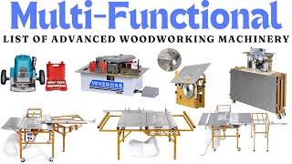 Multi - Functional Woodworking Machine by SN Tools   Sliding Table Saw Cutting Machine