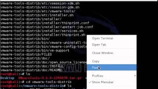 How to Install VMware Tools in KALI LINUX?