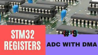 #9. ADC DMA in STM32 using Registers  || Internal Temp sensor