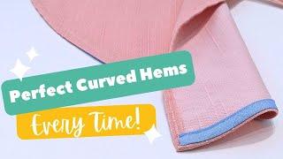 Sew Like a Pro: Tips and Tricks for Flawless Curved Hems