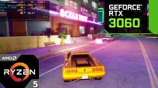 GTA Vice City - Definitive Edition : RTX 3060 12GB + Ryzen 5 3600 : Ultra Graphics