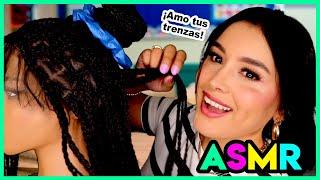  La MORRA del SALÓN  JUEGA con TUS TRENZAS!  I Ges ASMR