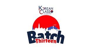 Batch 13 FREE Korean Class with Joshua Cho  | 1st Session | Basic Level