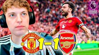 DAVOO XENEIZE REACCIONA Y ANALIZA MANCHESTER UNITED VS ARSENAL 1-1 | PREMIER 2025