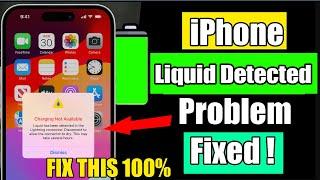 How to Fix iPhone Liquid Detected Problem | iPhone not Charging Liquid Detected Issue Solved | Fixed