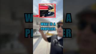Why is this propeller flat tip? #airplane #aviation #fly #flight #flighttraining