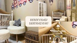 Bebek odasını kuruyorum | Bebek odası dekorasyonu | Sessiz vlog