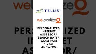 WhatsApp: +917416718375 Telus,  Welocalize, RWS Exam  Answer Key for Success!