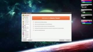 Install ubuntu tweak and change login screen