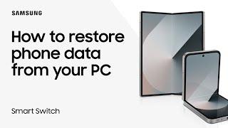 Restore your data to your Galaxy with Samsung Smart Switch | Samsung US