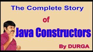 Constructors in java | default constructor | Constructor Overloading