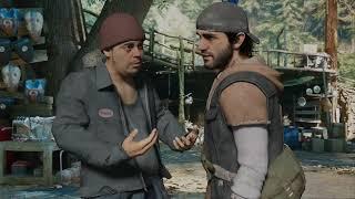 Unused cutscene: Manny tells Deacon how to get his gas tank that Sarah gave him (voices dubbed)