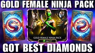 Mortal Kombat Mobile | Female Ninja Pack Opening | Best Discount and Best Diamonds