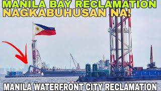 MANILA WATERFRONT CITY RECLAMATION PROJECT MANILA BAY UPDATE 06-23-2023