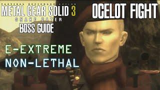 Ocelot Boss Fight | Non-Lethal European Extreme | MGS3 Boss Guide