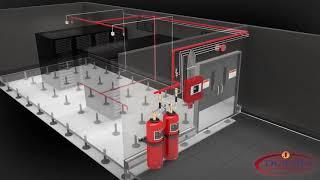 Fire Suppression System FM 200 DUSARA FIRE PROTECTION