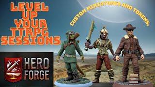 Hero Forge Custom Miniatures and Tokens - Overview