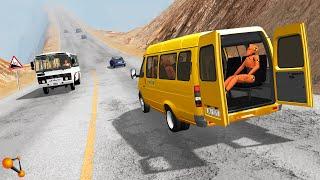 МАРШРУТКА БЕЗ ТОРМОЗОВ! ПАССАЖИРЫ В ПАНИКЕ | BeamNG.drive