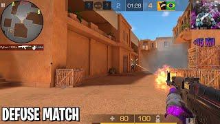 PRIVATE V2 10.1 Defuse Match Gameplay #18 ️ +15 Kill