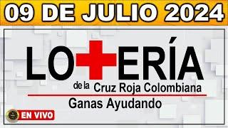 Resultado LOTERIA DE LA CRUZ ROJA COLOMBIANA del MARTES  09 de JULIO 2024